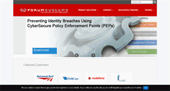 Desktop Screenshot of forumsys.com